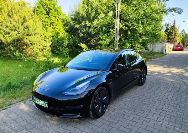 tesla Tesla Model 3 cena 172200 przebieg: 55000, rok produkcji 2022 z Pruszków